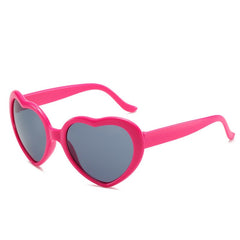 Heart Shaped Diffraction Sunglasses