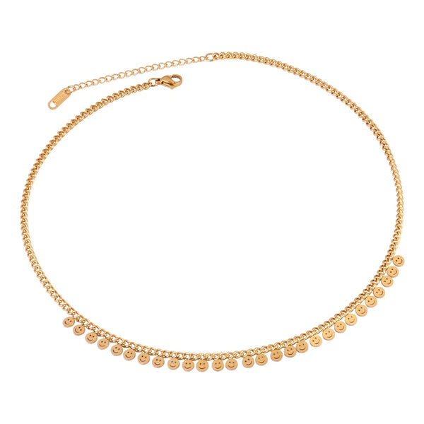 Solene Geometric Pendant Choker Collection