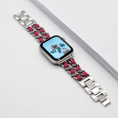 Strap For Apple Watch Band chain Bracelet Steel for iWatch