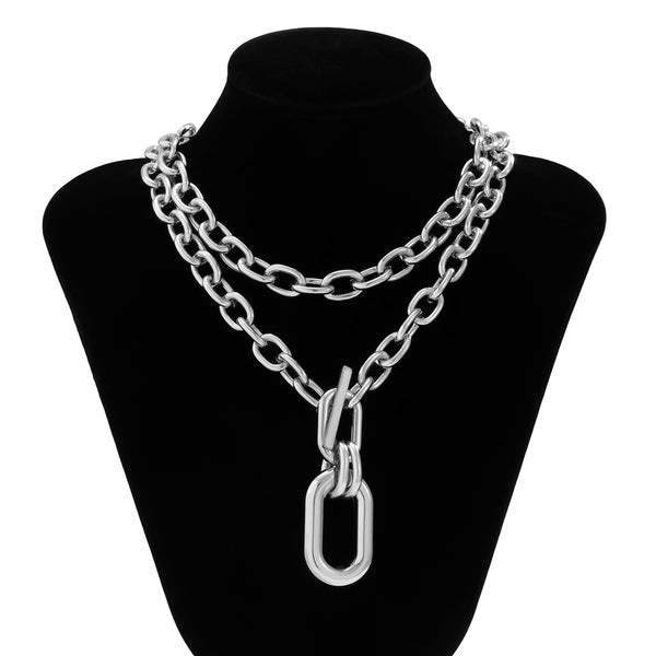 Vesper Chunky Chain Choker Necklace