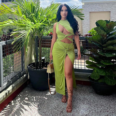 Jasmine's Green Goddess Maxi