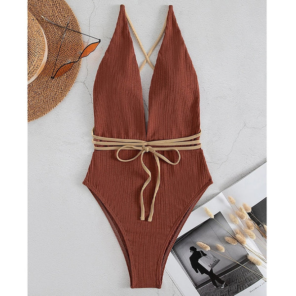 Sienna Strappy Cutout Swimsuit One-piece