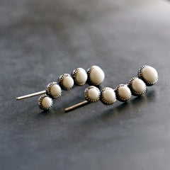 Simple Treble Clef Note Earrings