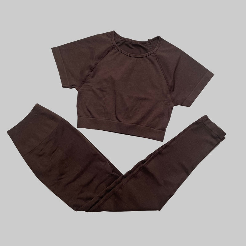 Yassmine Seamless Workout Gym Set