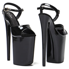 Pu upper fish mouth High Heels Sandals Pole Dance shoes