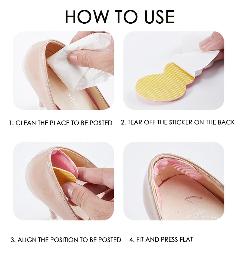Linette Adhesive Heel-Grip Inserts