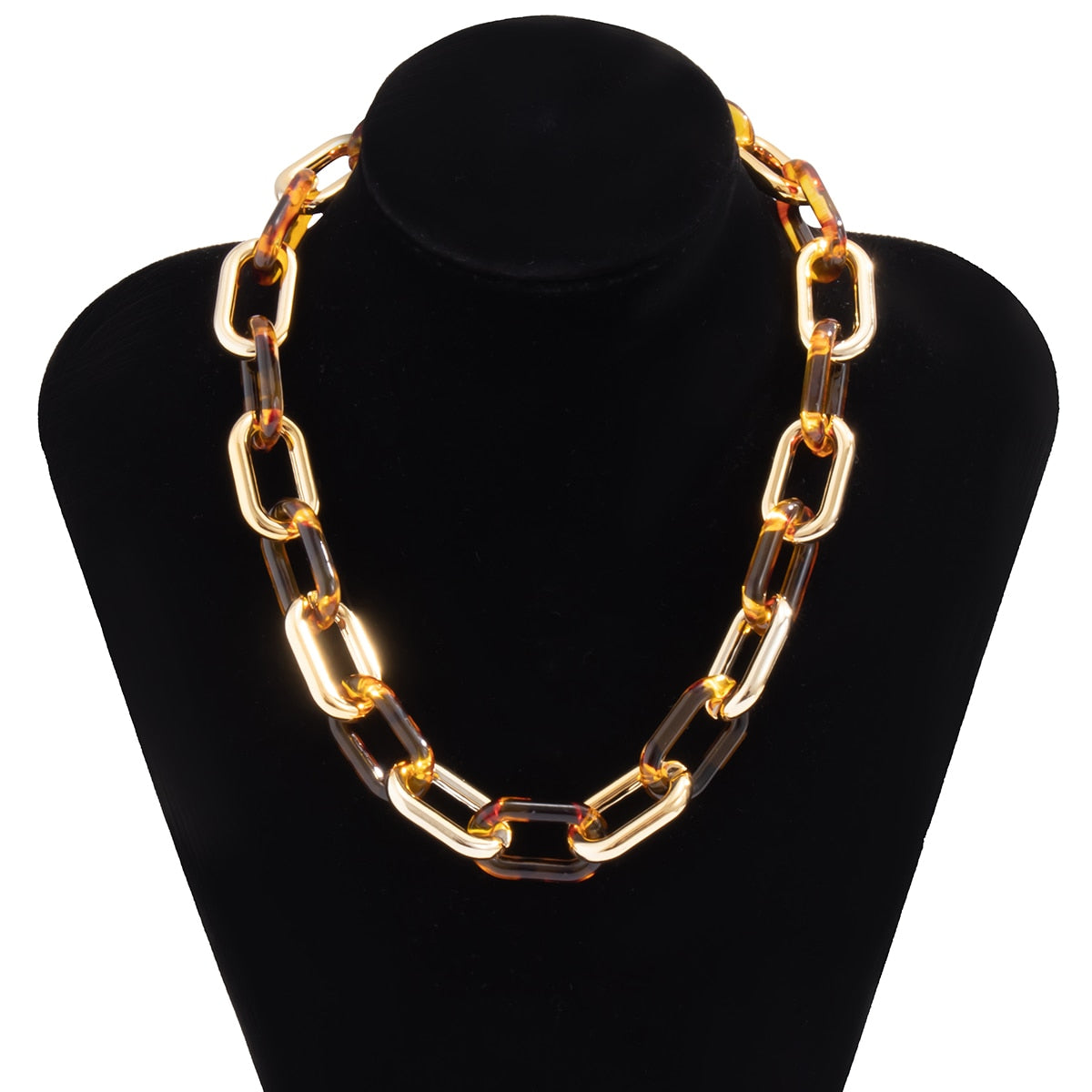 Zaria Oversized Chunky Link Choker Collection