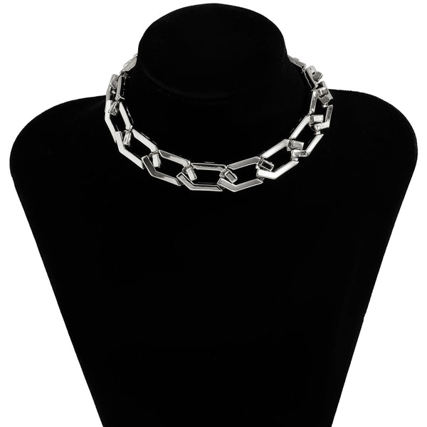 Zaria Oversized Chunky Link Choker Collection