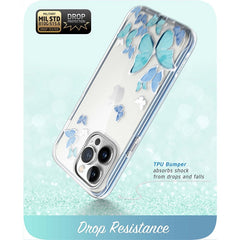 Full-Body Glitter Marble Bumper Case with Built-in Screen Protector Iphone