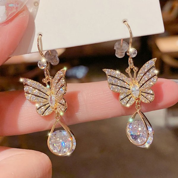 Oriana Gold-Tone Rhinestone Earring Collection