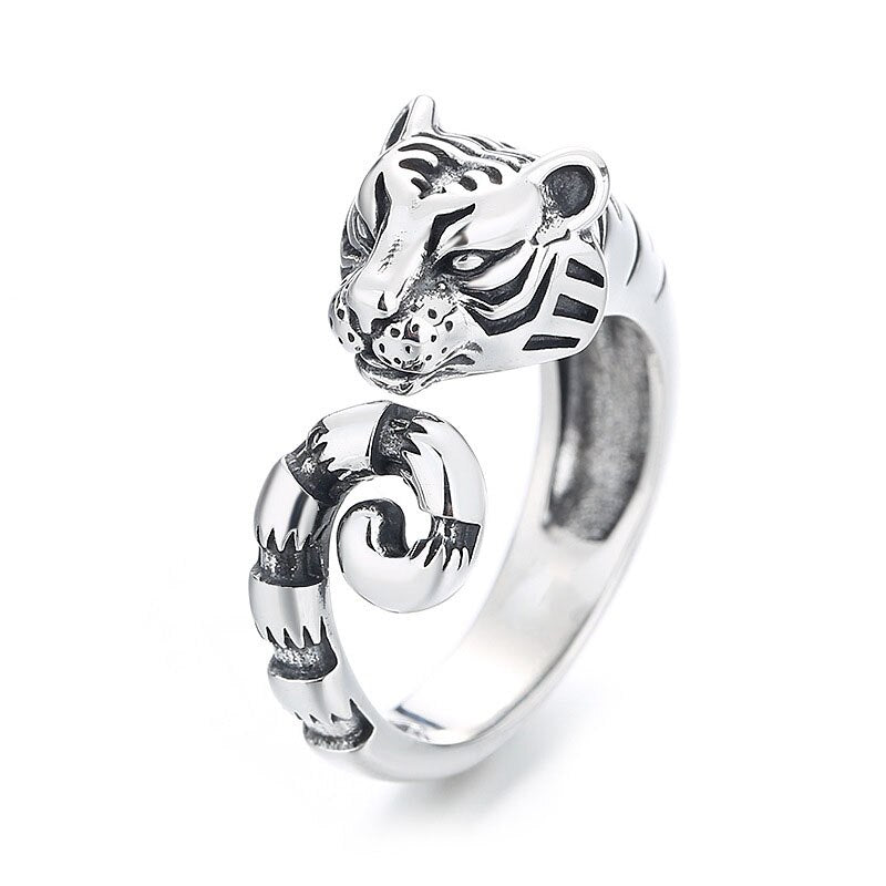 Shere Vintage Tiger Adjustable Ring