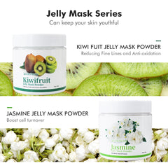 Natural Soft Hydro Jelly Face Mask Powder Series Rose Whitening Aloe Vera Mask DIY Rubber Facial SPA Jelly Mask Facial Skin Care