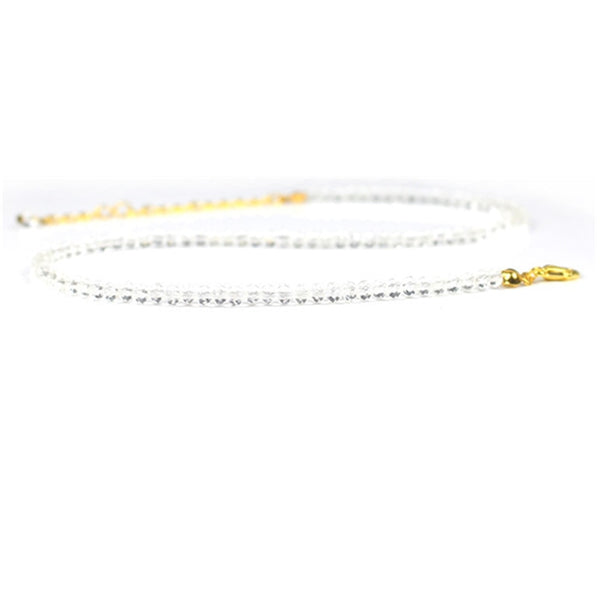 Simple Black Beads Short Necklace