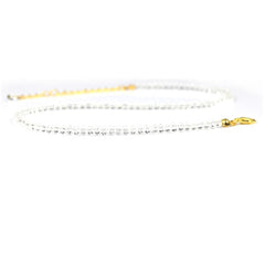 Simple Black Beads Short Necklace