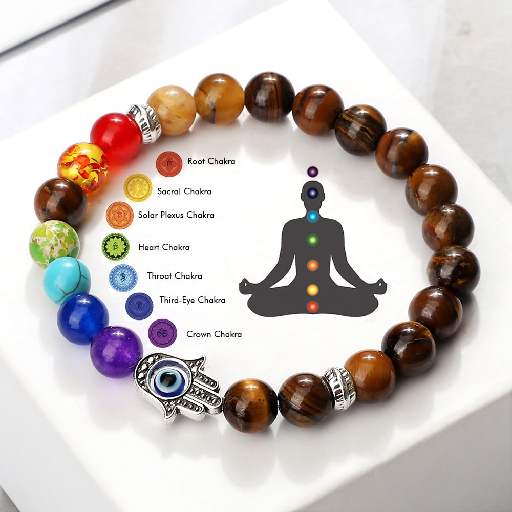 Orion Natural Stone Beaded Bracelet