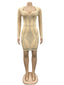 Victoria Midnight Crystal Illusion Dress