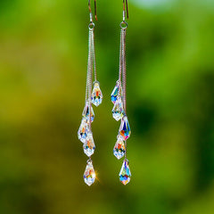 2023 New Fashion Korean Hanging Long Tassel Drop Earrings For Women&#39;s Metal Gold Stars Color Earrings Jewelry Beautiful Gifts