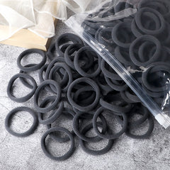 50PCS/Set Basic Hair Bands Simple Solid Colors Elastic Headband Hair Ties