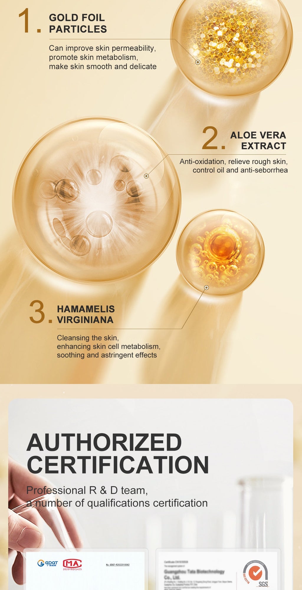 Oria Gold Peel-Off Facial Mask