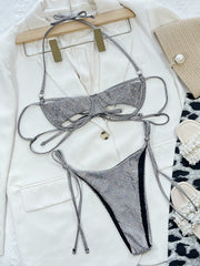 Melissa's Glitzy Beach Babe Bikini Set