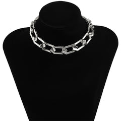 Bold and Chunky: Multi-Layered Gold Choker for Women