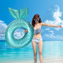 Mermaid Backrest Floating Ring