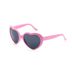 Heart Shaped Diffraction Sunglasses