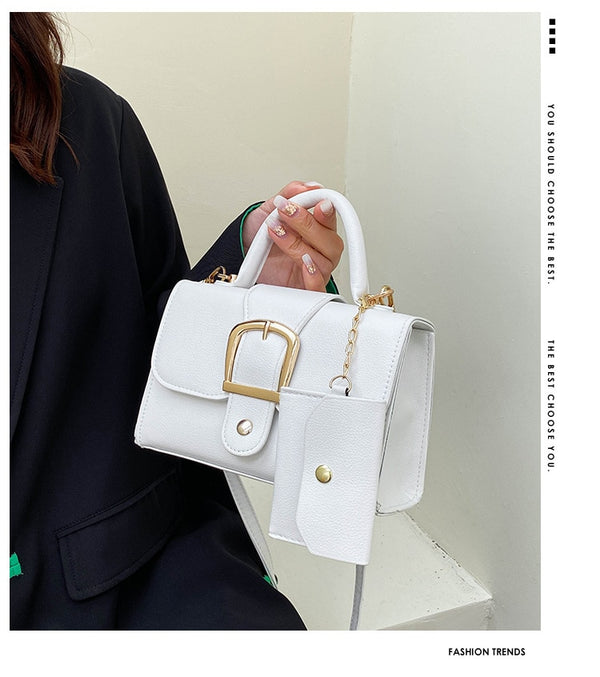 Elara Mini Flap Top-Handle Crossbody Bag