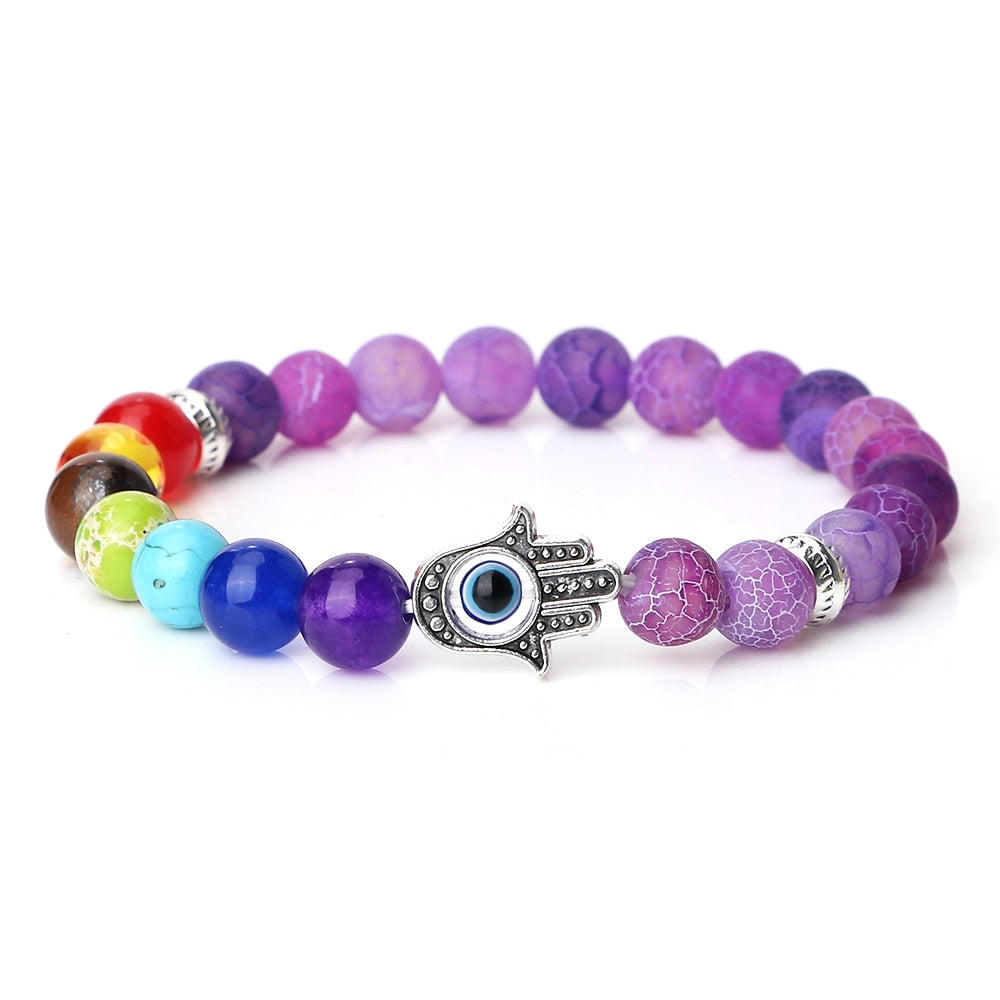 Orion Natural Stone Beaded Bracelet