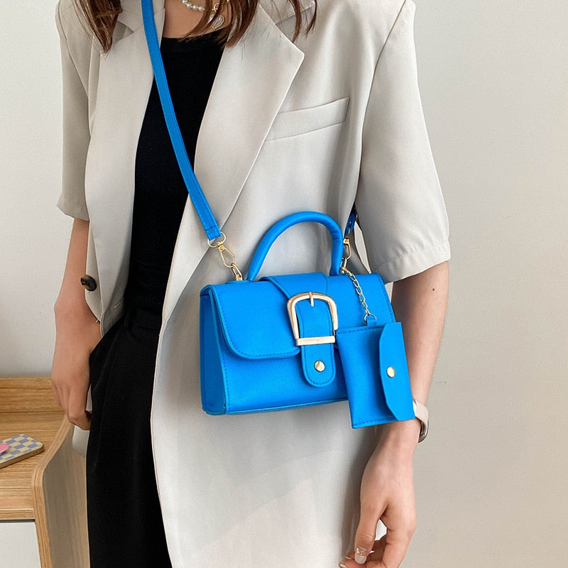 Elara Mini Flap Top-Handle Crossbody Bag