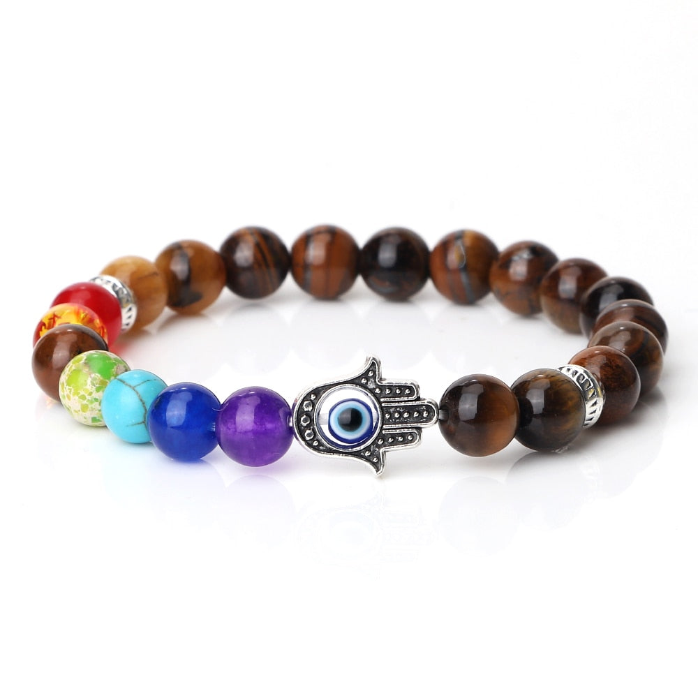 Orion Natural Stone Beaded Bracelet