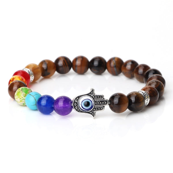 Orion Natural Stone Beaded Bracelet
