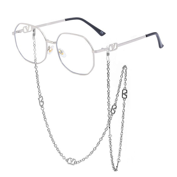 Zora Polygon Chain Sunglasses