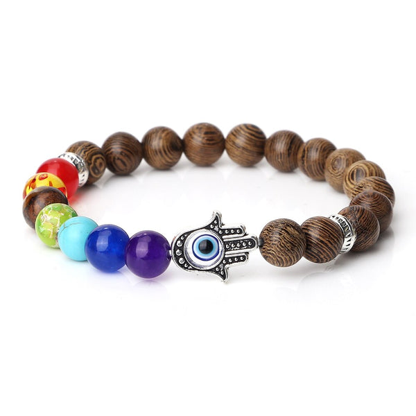 Orion Natural Stone Beaded Bracelet
