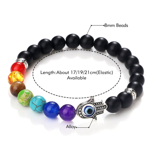 Orion Natural Stone Beaded Bracelet