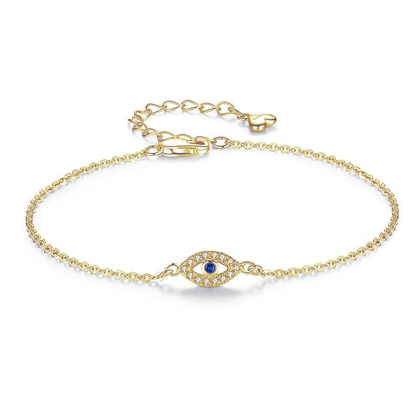 Nazar 925 Sterling Silver Evil Eye Bracelet