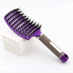 Hair Brush Scalp Massage Comb Hairbrush Wet Curly Detangle Hair Brush