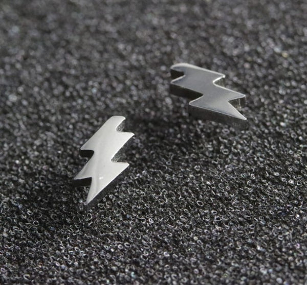 2023 Stainless Steel Earrings Geometric Women Men Hip hop Black Star Ghost Spike Stud Earring Fashion Jewelry Best Gift пирсинг