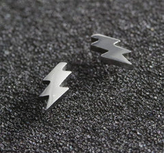 2023 Stainless Steel Earrings Geometric Women Men Hip hop Black Star Ghost Spike Stud Earring Fashion Jewelry Best Gift пирсинг