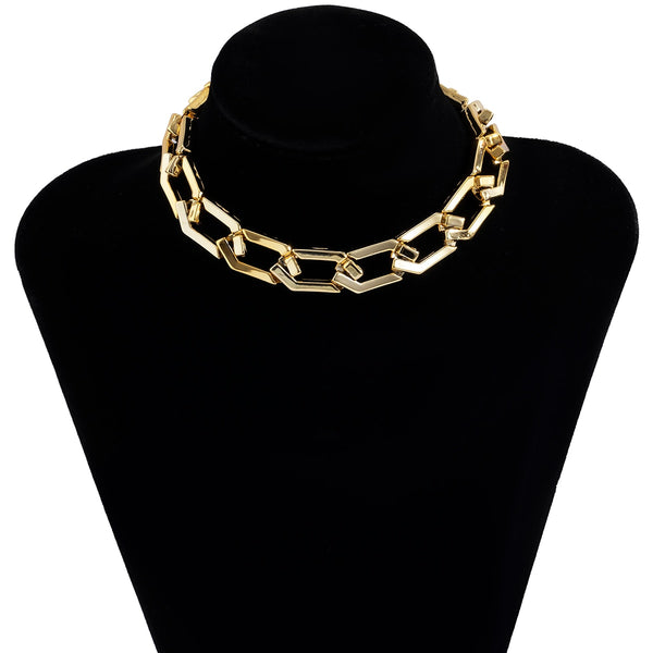 Zaria Oversized Chunky Link Choker Collection