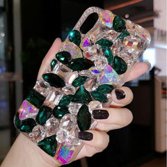 Bling Jewelled Diamond Pendant Phone Case For iPhone