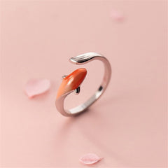 Vintage Lucky Koi Fish Cyprinoid Open Ring
