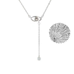 Projection Necklace 100 Languages I Love You Pendant Jewelry For Girlfriend Wife Lover Couple Creative Romantic Necklaces Gifts