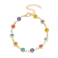 Lucky Turkey Evil Eye Bracelet