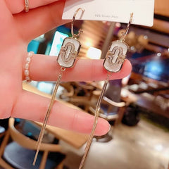 Long Tassel Earrings 2022 New Simple Women&#39;s Earrings Korean Version Long Elegant and Delicate Fashion Accessories Jewelry