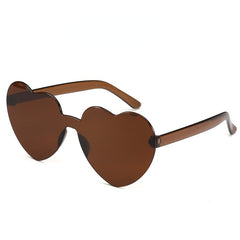 Heart Shaped Diffraction Sunglasses