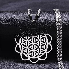 Feather Dream Catcher Stainless Steel Chain Necklaces Gold Color Long Necklaces Boho Jewelry sautoir femme long bohème N7021S01