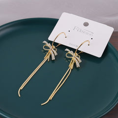 Long Tassel Earrings 2022 New Simple Women&#39;s Earrings Korean Version Long Elegant and Delicate Fashion Accessories Jewelry