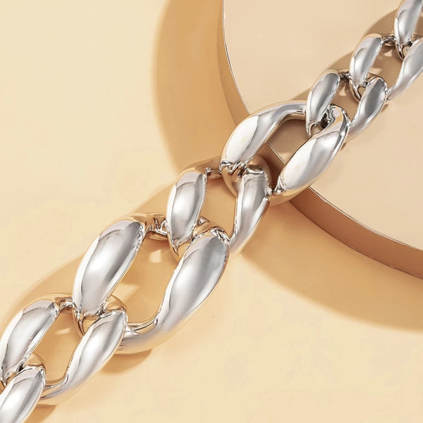 Zaria Oversized Chunky Link Choker Collection