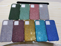 Bling Rhinestone Gem diamond Soft phone case for apple iPhone